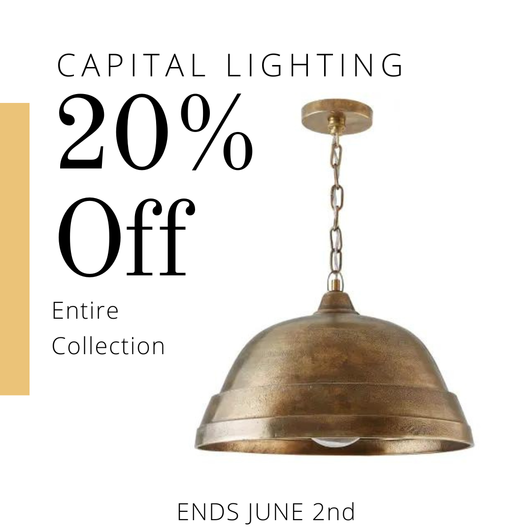 Save 20% on Capital Lighting