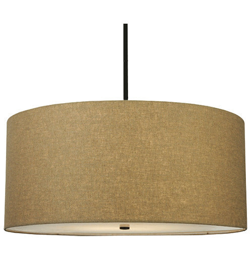 Cilindro Six Light Pendant in Timeless Bronze Finish