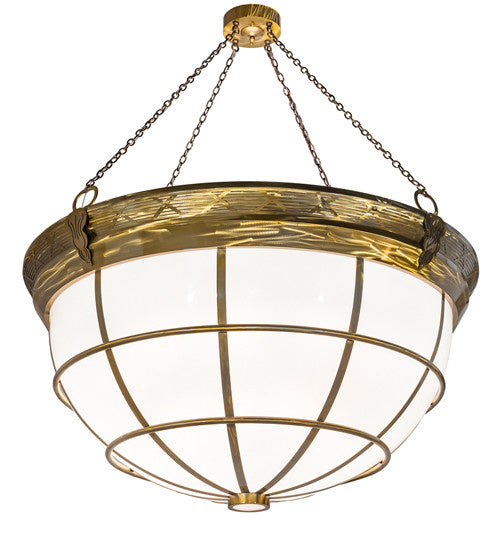 2nd Avenue - 58543-4 - 18 Light Pendant - Kahe - Brass/Black Hills Gold