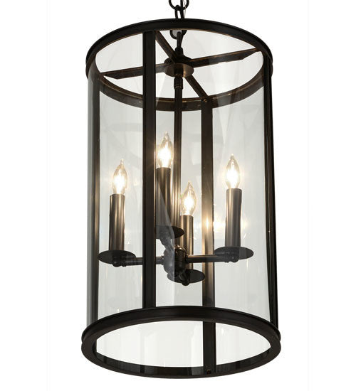 2nd Avenue - 62681-2 - Four Light Pendant - Cilindro - Craftsman Brown
