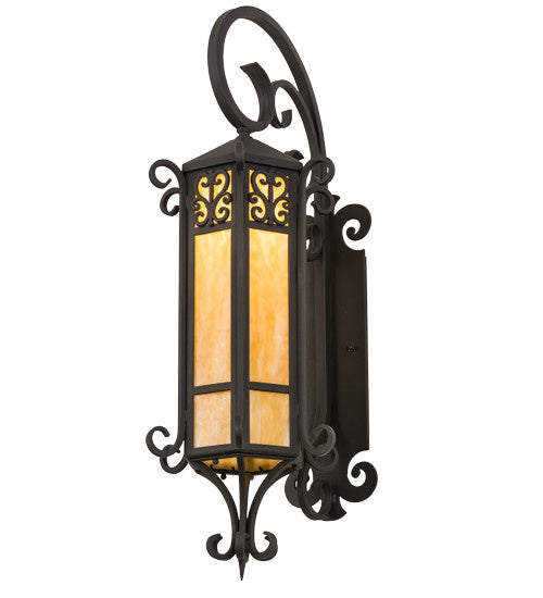 12"Wall Sconce in Wrought Iron Finish