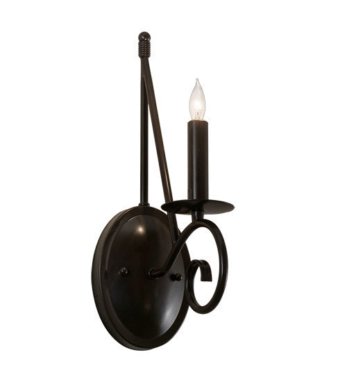 Estrella One Light Wall Sconce in Timeless Bronze Finish