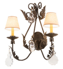 2nd Avenue - 75400.2.073T.X - Two Light Wall Sconce - French Elegance - Antiquity