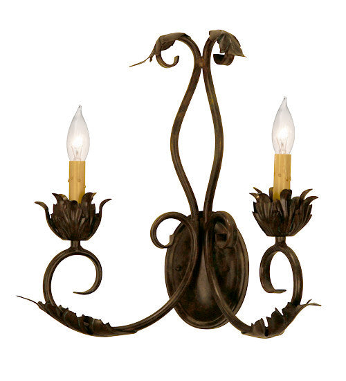 2nd Avenue - 75531.2 - Two Light Wall Sconce - Felicia - French Bronze
