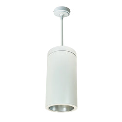 Nora Lighting - NYLS2-6P15130MDWW6 - 6"Pendant - Diffused Clear / White