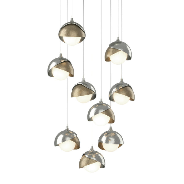 Brooklyn LED Pendant in Sterling Finish