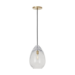 Visual Comfort Modern - SLPD279CNB - One Light Pendant - Alina - Natural Brass