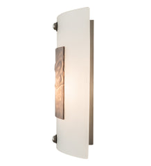 Meyda Tiffany - 163785 - One Light Wall Sconce - Metro Fusion - Nickel