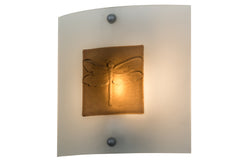 Meyda Tiffany - 163785 - One Light Wall Sconce - Metro Fusion - Nickel