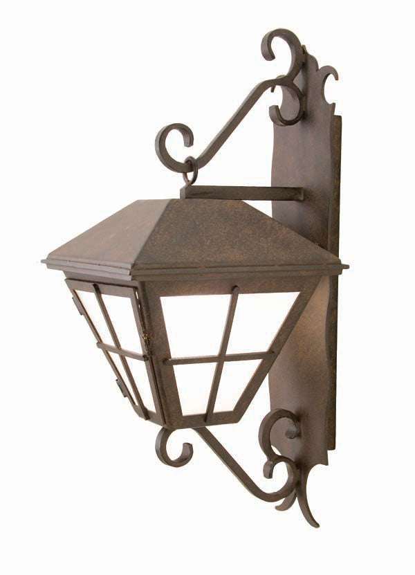 2nd Avenue - 2B02L - One Light Outdoor Lantern - Amato - Rusty Nail