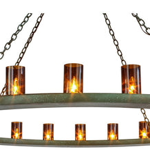2nd Avenue - 62984-9 - 24 Light Chandelier - Loxley - Tarnished Copper