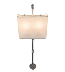 2nd Avenue - 34454-12 - Two Light Wall Sconce - Muirfield - Weatherable Silver