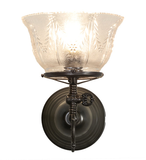 Meyda Tiffany - 156228 - One Light Wall Sconce - Revival - Craftsman Brown