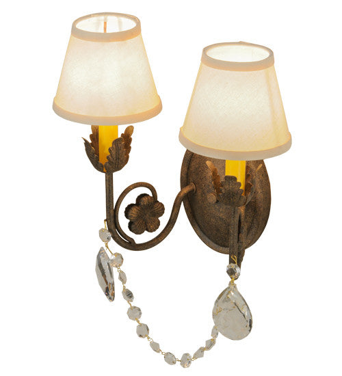 2nd Avenue - 75806.2.X.073T - Two Light Wall Sconce - Antonia - Antiquity
