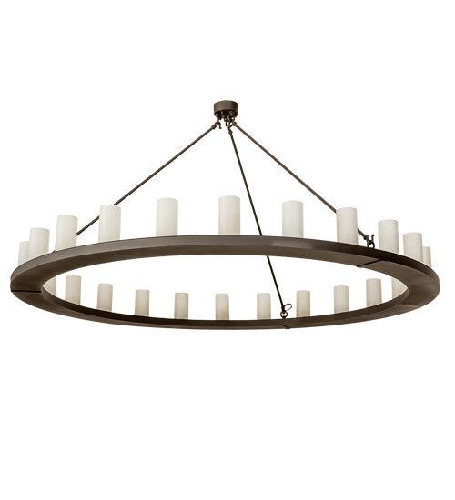 2nd Avenue - 203510-1 - 24 Light Chandelier - Loxley - Wrought Iron
