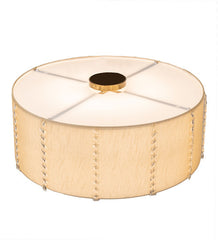 2nd Avenue - 64892-24A - LED Flush Mount - Cilindro - Brass/White/Gold