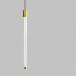 Visual Comfort Modern - 700TDPHB21NB-LED927-277 - LED Pendant - Phobos - Natural Brass
