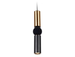 Avenue Lighting - HF1091-BB/BK - Pendant - Cicada - Brushed Brass And Black