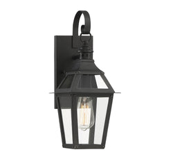 Savoy House - 5-720-153 - One Light Wall Sconce - Jackson - Black with Gold Highlights