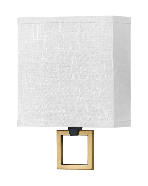 Link Off White LED Wall Sconce