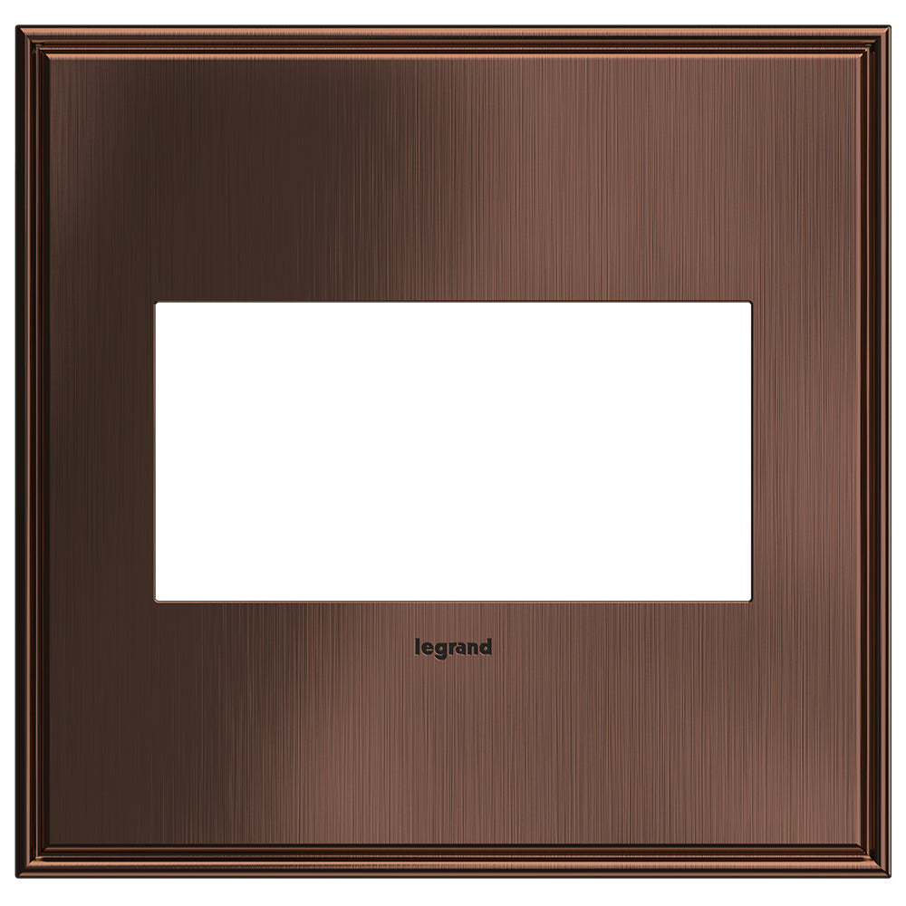 Legrand - AWC2GMAC4 - Wall Plate - Adorne - Matte Antique Copper