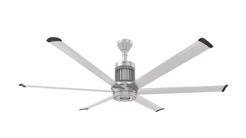 i6 72"Ceiling Fan in Brushed Silver Finish