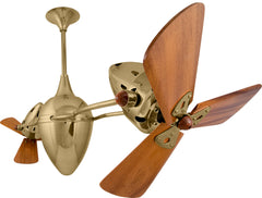 Matthews Fan Company - AR-PB-WD - 48"Ceiling Fan - Ar Ruthiane - Polished Brass