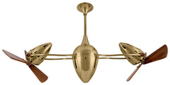 Matthews Fan Company - AR-PB-WD - 48"Ceiling Fan - Ar Ruthiane - Polished Brass