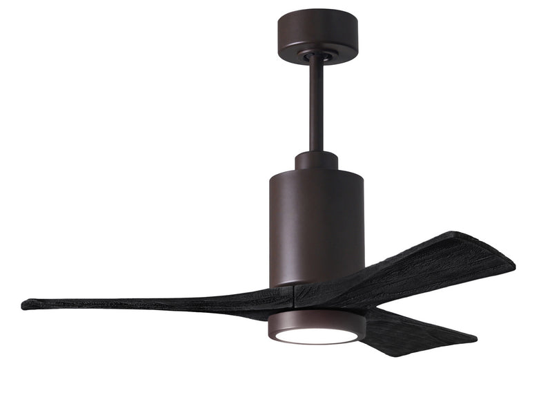 Patricia 42"Ceiling Fan in Textured Bronze Finish