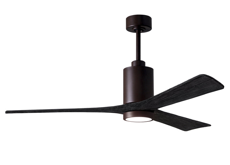 Patricia 60"Ceiling Fan in Textured Bronze Finish