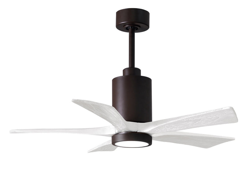 Patricia 42"Ceiling Fan in Textured Bronze Finish