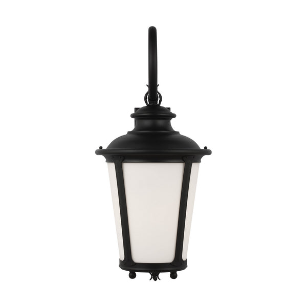 Cape May One Light Outdoor Wall Lantern in Black Finish