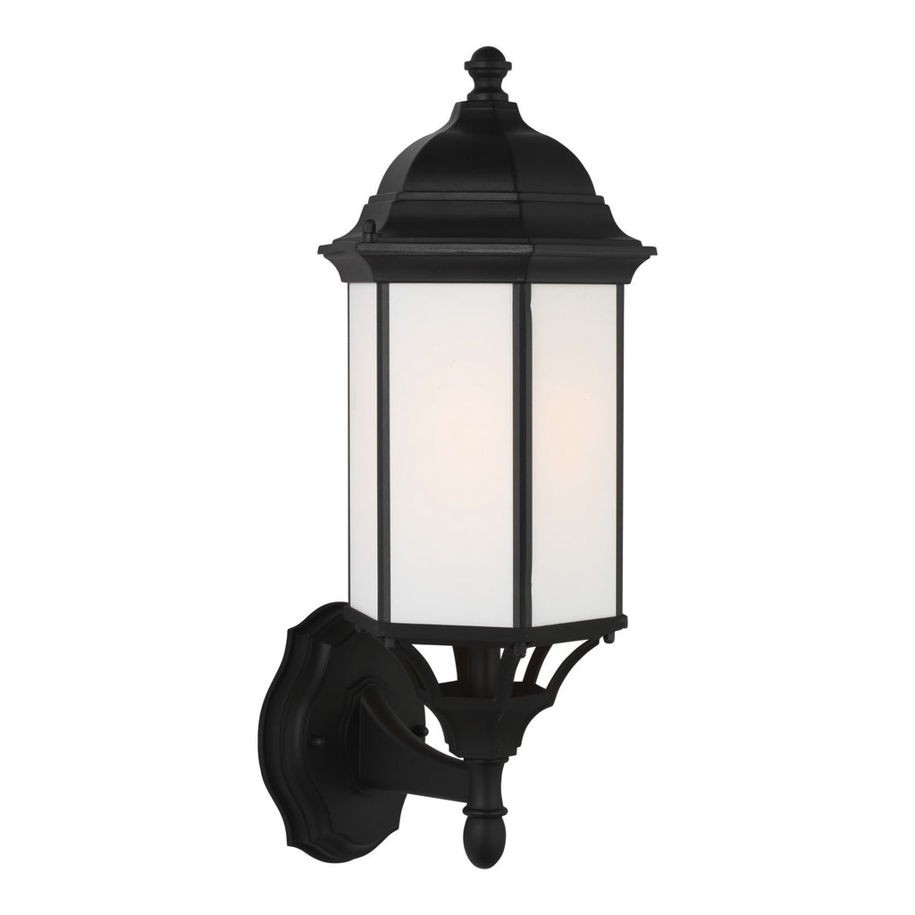 Generation Lighting. - 8838751-12 - One Light Outdoor Wall Lantern - Sevier - Black