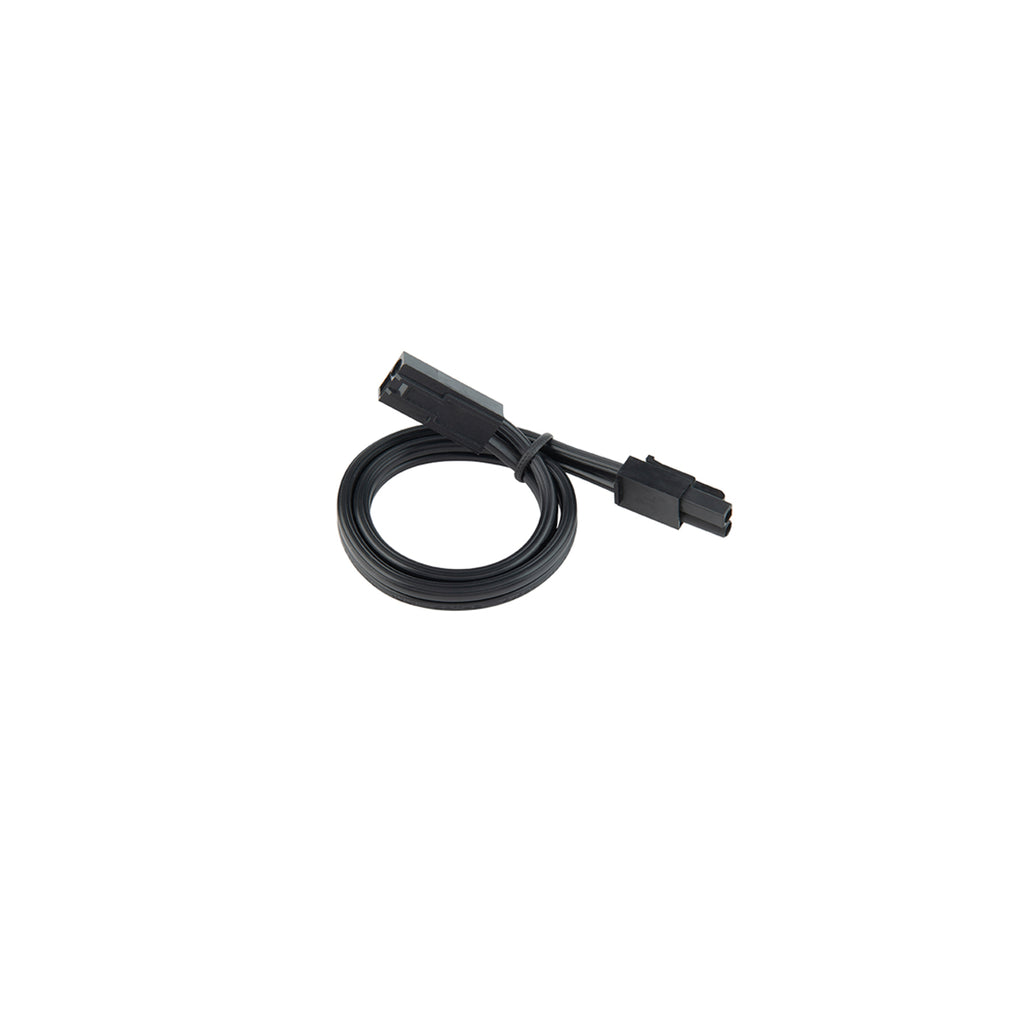 W.A.C. Lighting - HR-IC12-BK - Undercabinet Puck Light Interconnect Cable - Cct Puck - Black