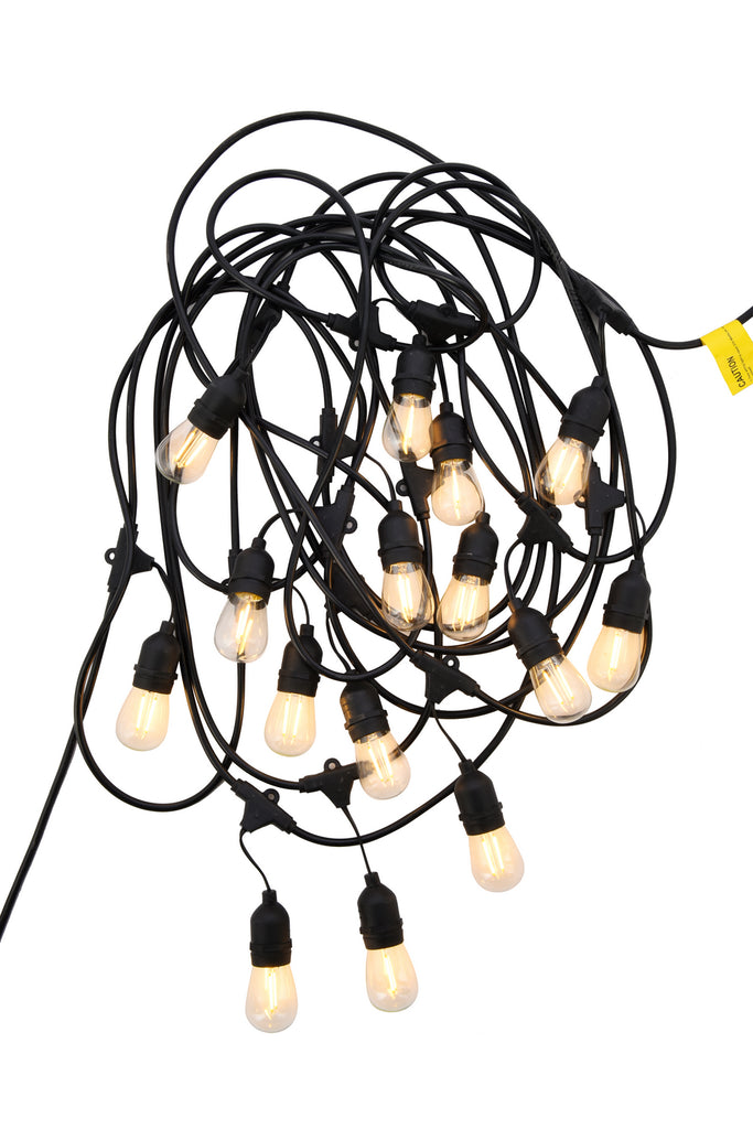 Elegant Lighting - LDOD3088 - LED String Light - Terra - Black