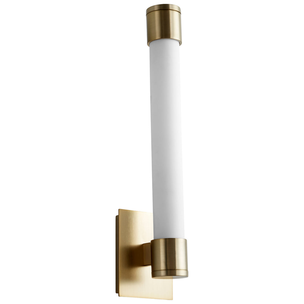 Oxygen - 3-556-40 - LED Wall Sconce - Zenith - Aged Brass