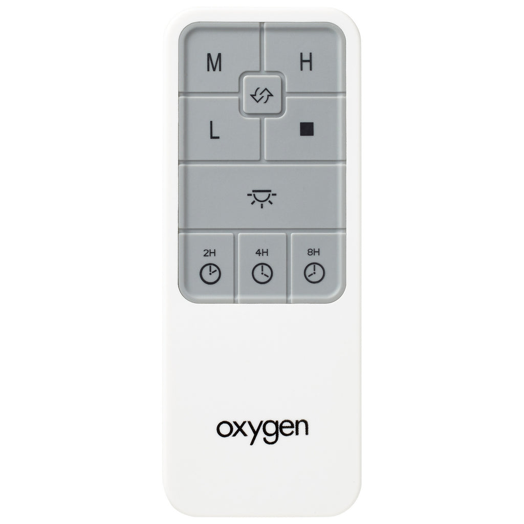 Oxygen - 3-8-1000-0 - Fan Accessory - Oslo Remote - White