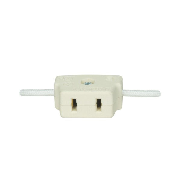 Connector in White Finish