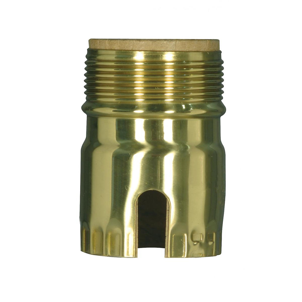 Satco - 80-2300 - Shell With Paper Liner - Polished Brass