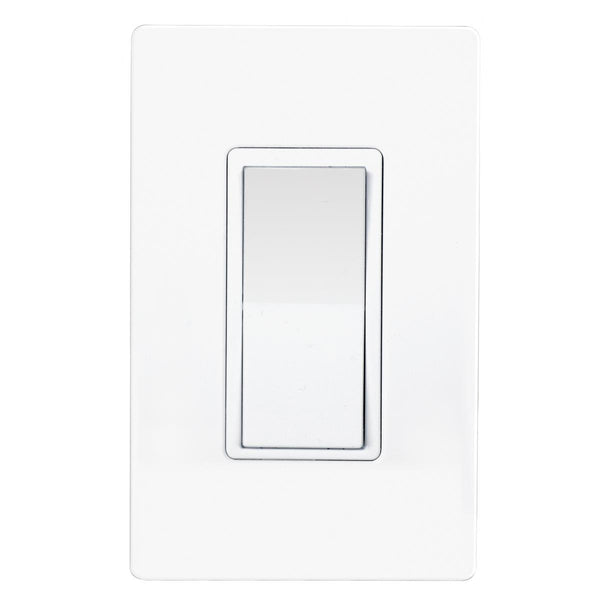 Dimmer Controls & Switches in White Finish