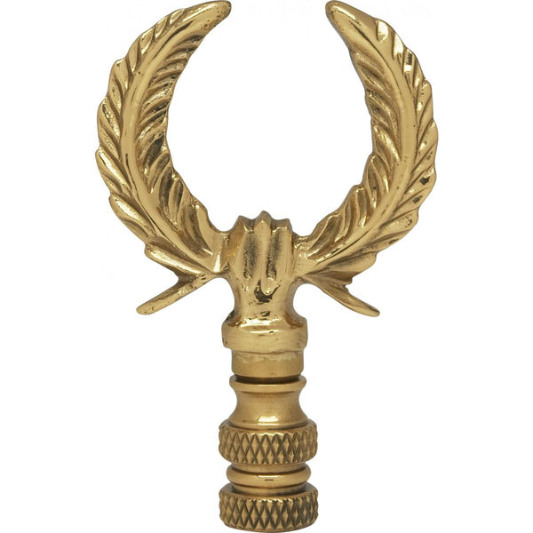 Finial in Polished Brass Finish