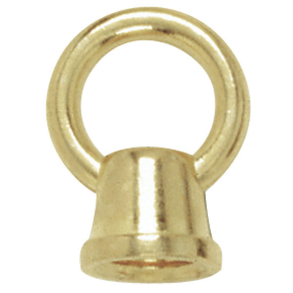 Female Loops in Brass Plated Finish