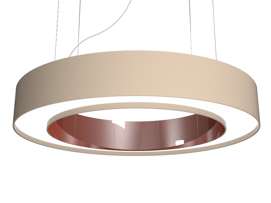 Accord Lighting - 1221COL.15 - LED Pendant - Cylindrical - Cappuccino