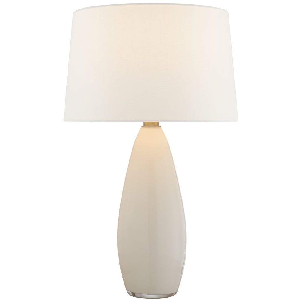 Visual Comfort Signature - CHA 3420WG-L - One Light Table Lamp - Myla - White Glass