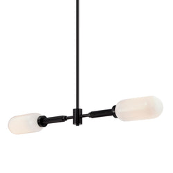 Troy Lighting - F7356-AN - Two Light Linear Pendant - Annex - Anodized Black