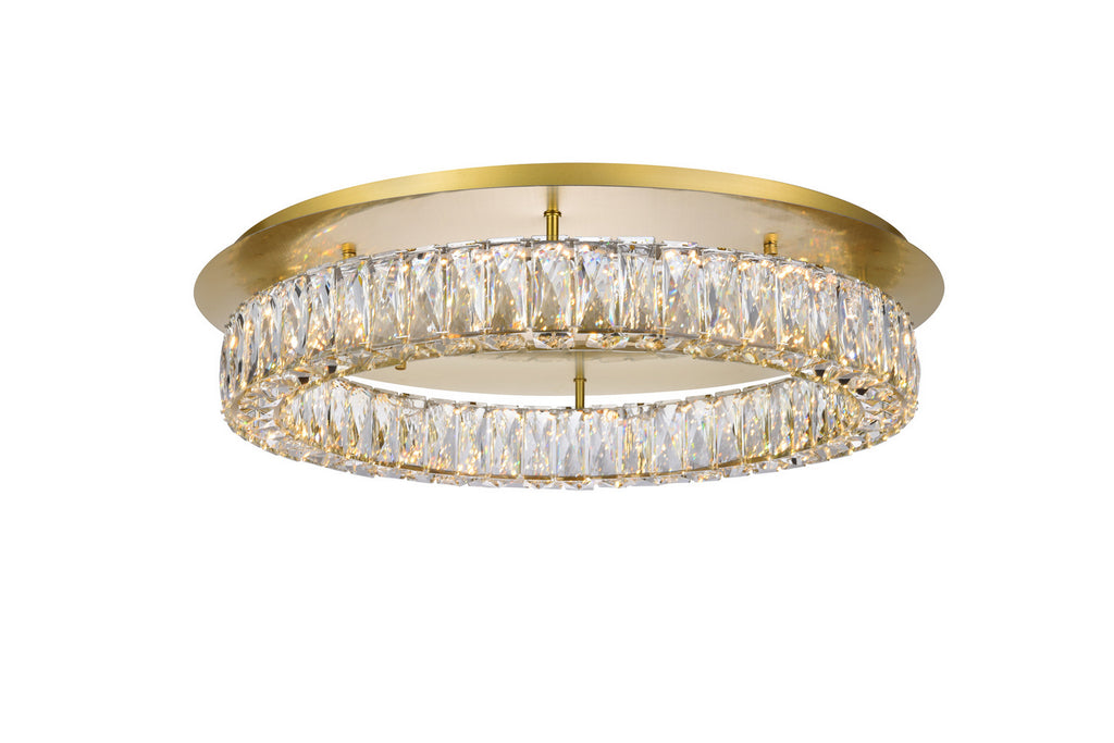 Elegant Lighting - 3503F26G - LED Flush Mount - Monroe - Gold