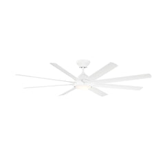 Modern Forms Fans - FR-W1805-80L-35-MW - 80``Ceiling Fan - Hydra - Matte White/ Titanium Silver