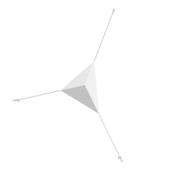 Sonneman - 2181.03-L - LED Surface Mount - Abstract - Satin White