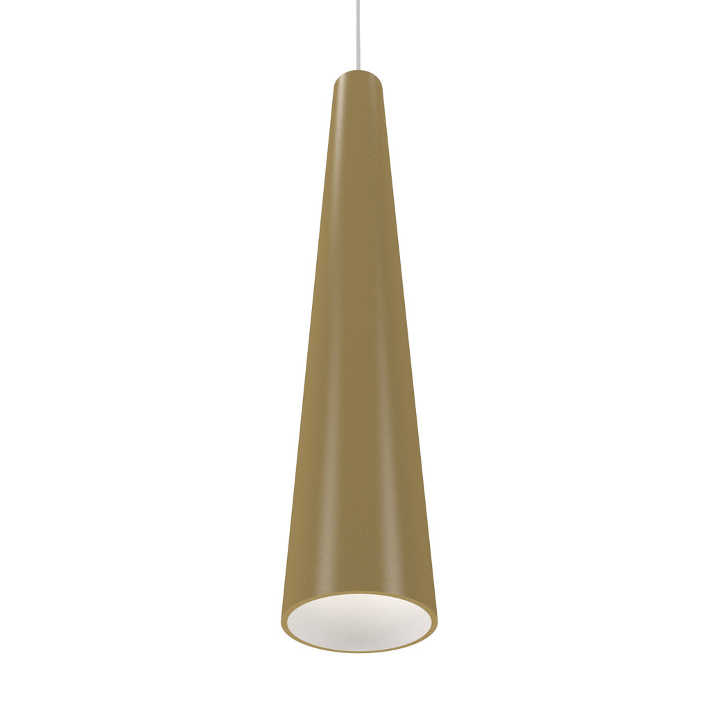 Accord Lighting - 1276.38 - LED Pendant - Conical - Pale Gold