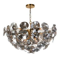 Terracotta Designs - H21105-8BR - Eight Light Chandelier - Terina - Warm Brass